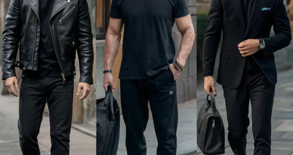 All Black Casual Outfits Men