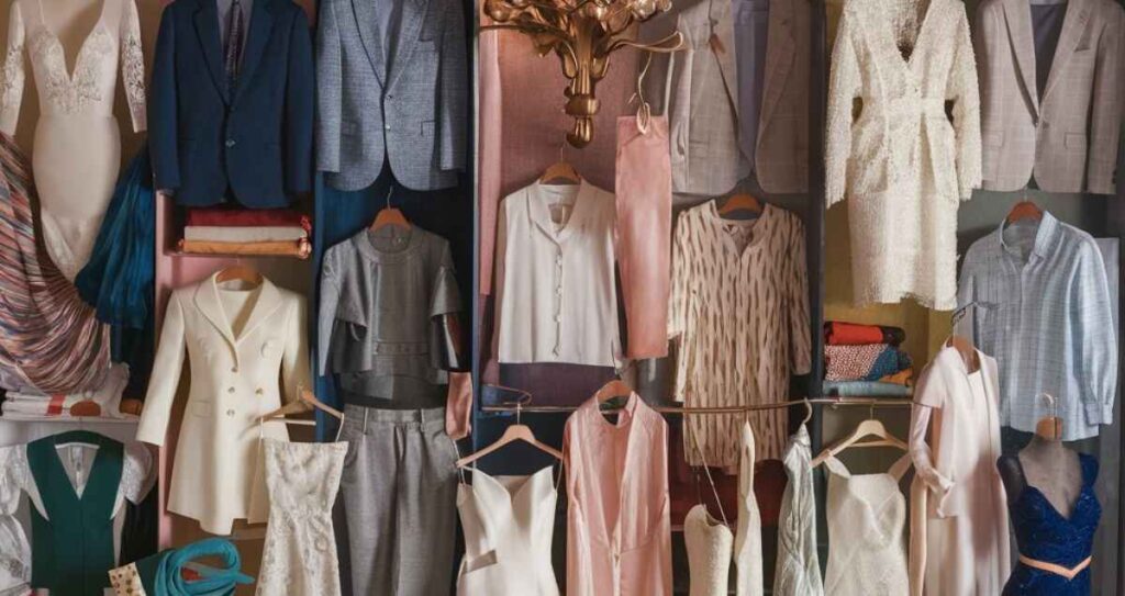 Clothes In The Wardrobe