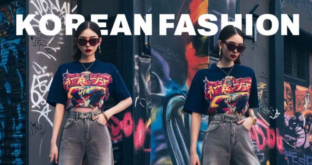 How To Style Graphic Tees Korean Fashion