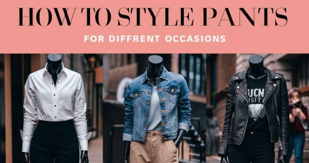 How to Style Pants for Different Occasions