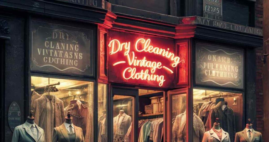 Dry Cleaning Vintage Clothing​