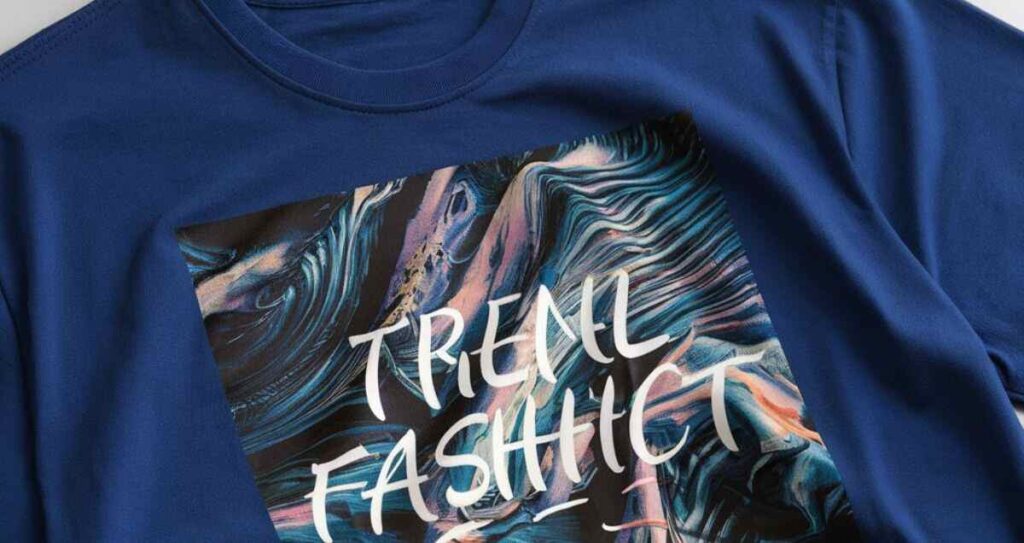 Royal Blue Graphic Tee